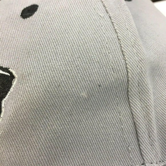 UNLV Runnin Rebels Snapback Hat Grey Adjustable Hook and Loop Baseball Cap - Picture 9 of 11